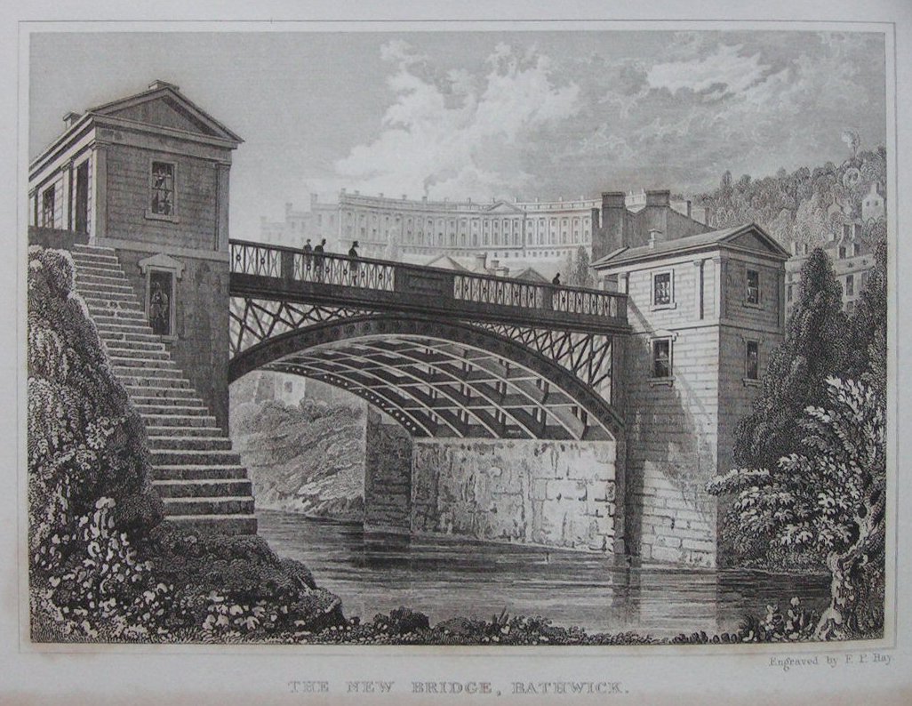 Print - The New Bridge, Bathwick - Hay